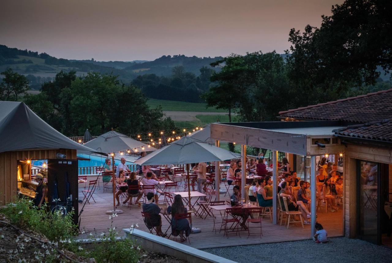 Huttopia Pays De Cordes Sur Ciel Albi Dış mekan fotoğraf